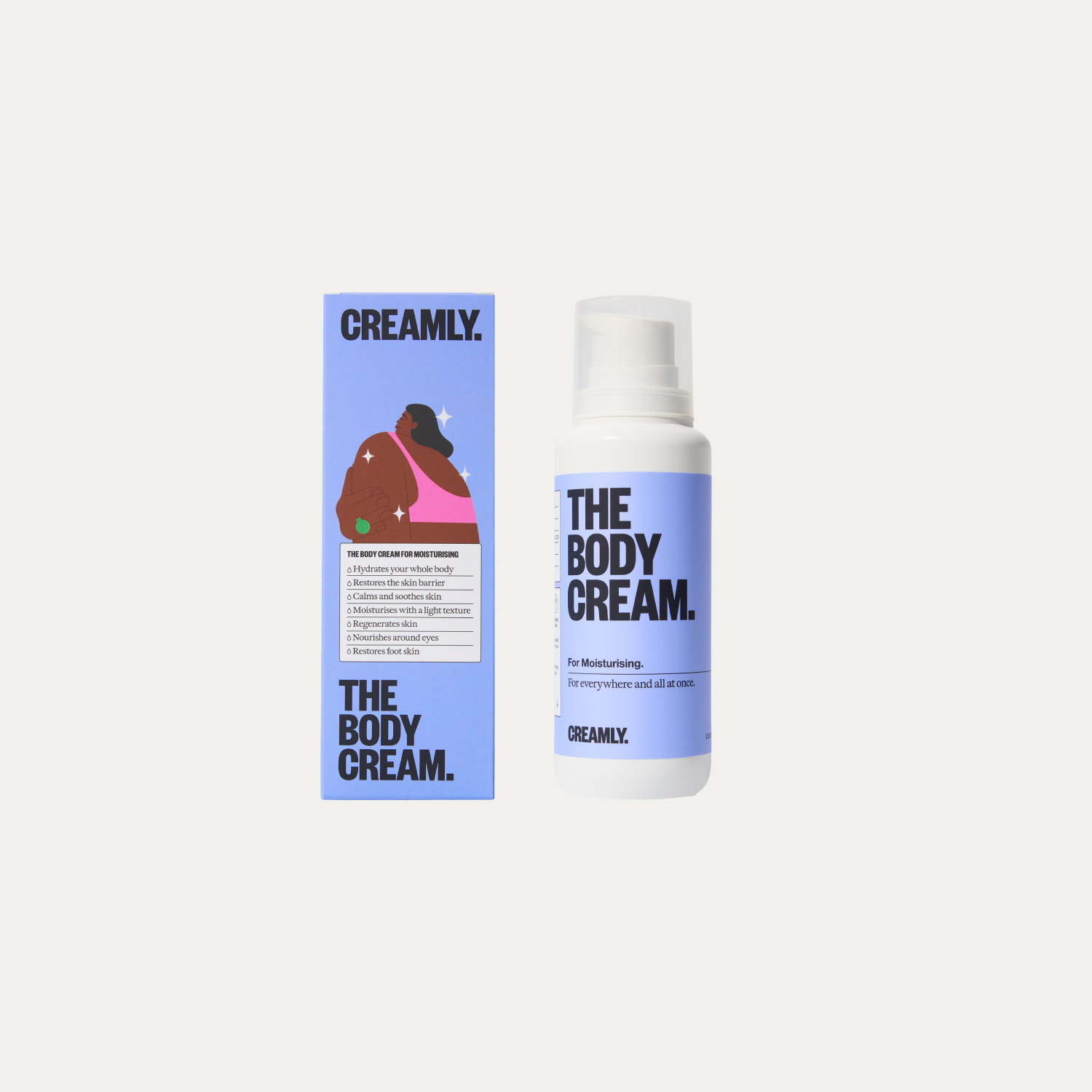 The Body Cream. For Moisturising.